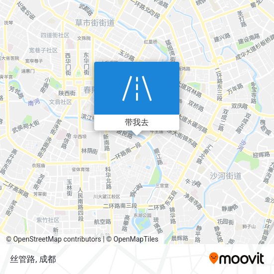 丝管路地图