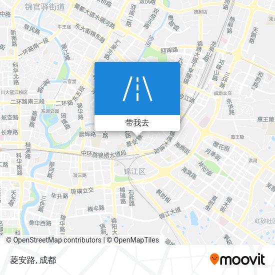 菱安路地图