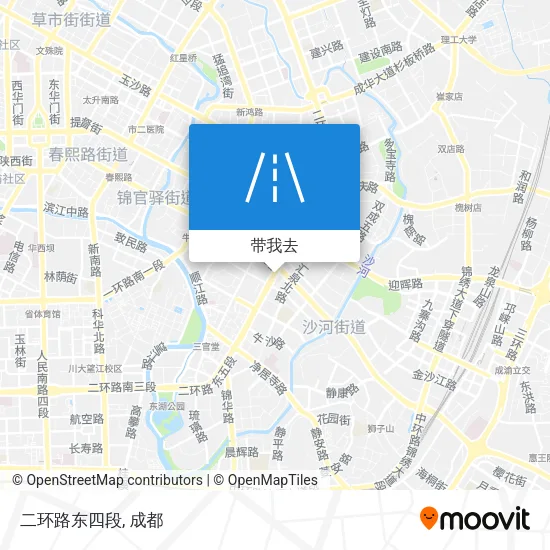 二环路东四段地图