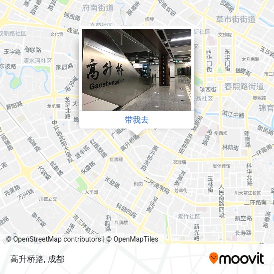 高升桥路地图