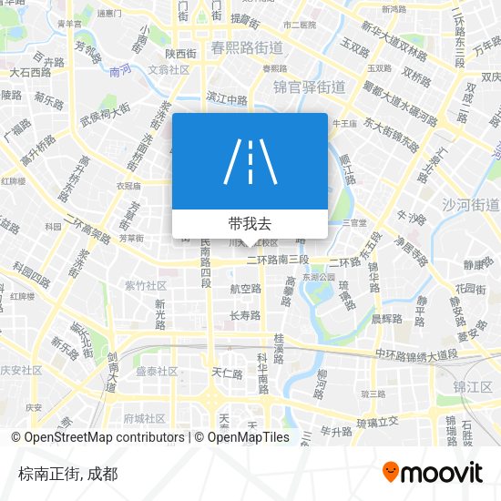 棕南正街地图