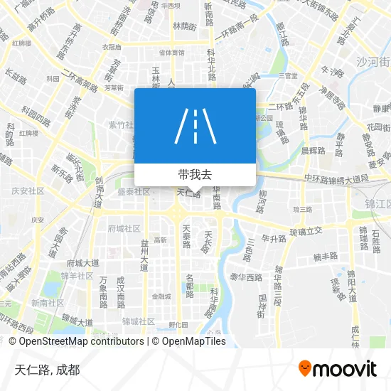 天仁路地图