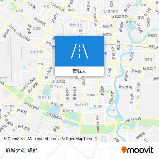 府城大道地图