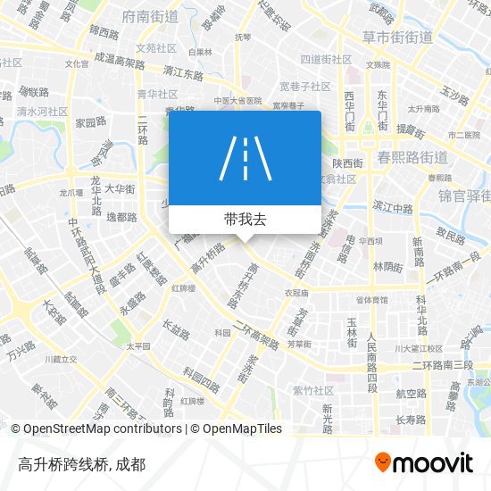 高升桥跨线桥地图