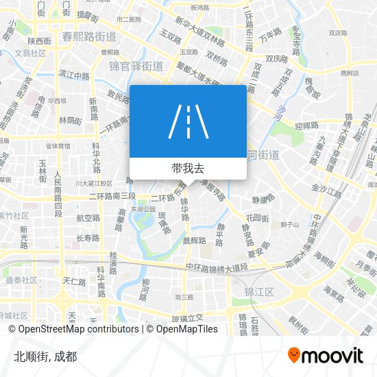 北顺街地图