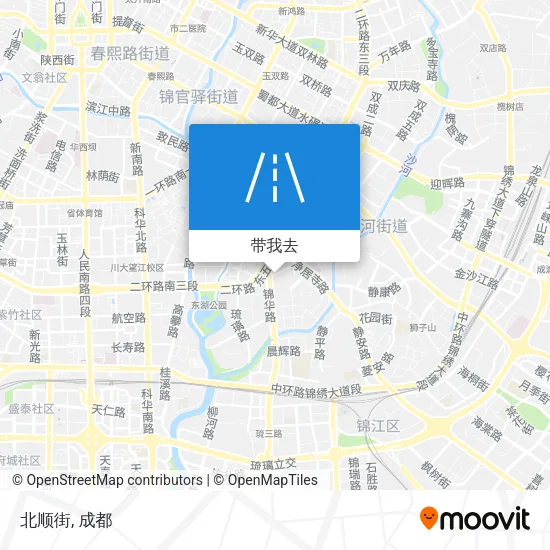 北顺街地图