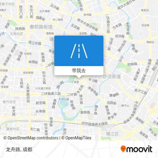 龙舟路地图