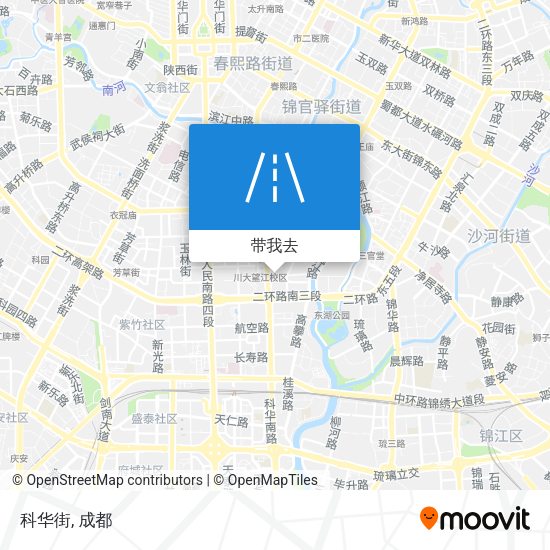 科华街地图