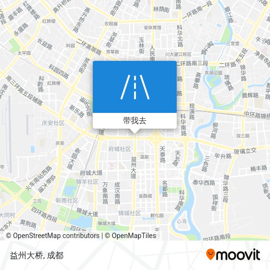 益州大桥地图