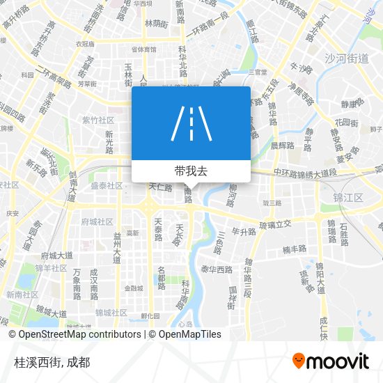 桂溪西街地图