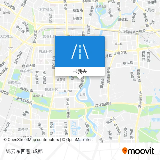 锦云东四巷地图