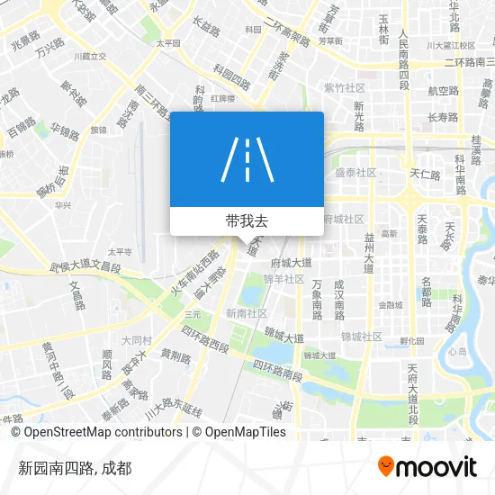 新园南四路地图