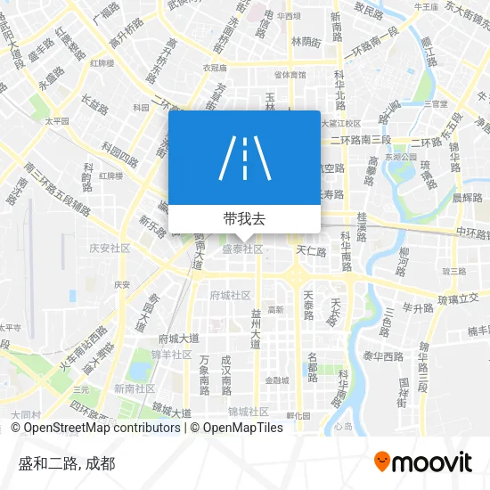盛和二路地图