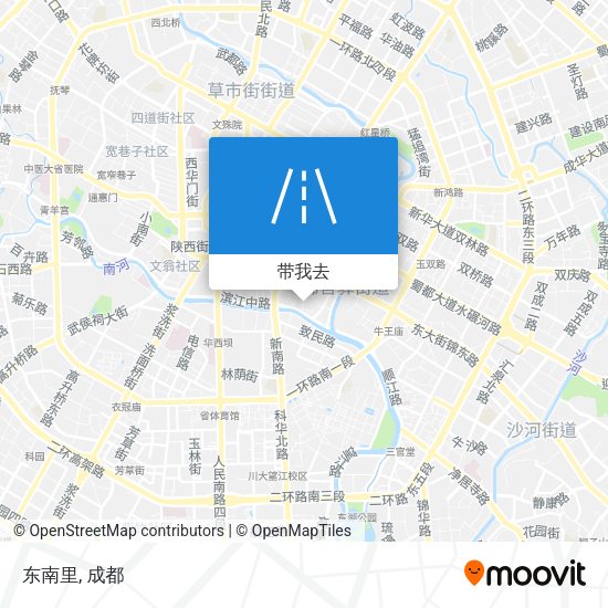 东南里地图