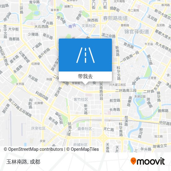 玉林南路地图
