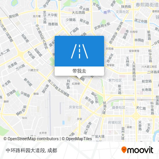 中环路科园大道段地图