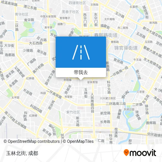 玉林北街地图
