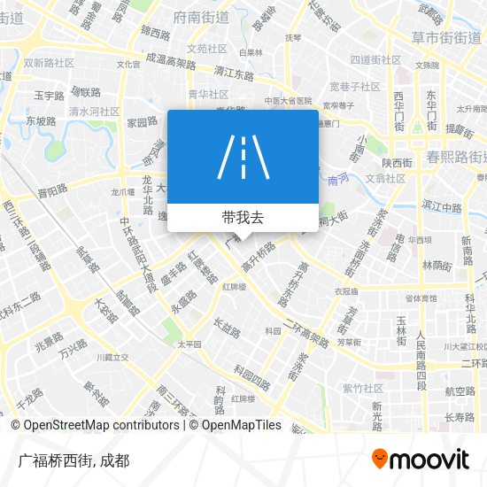 广福桥西街地图