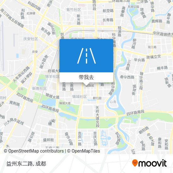 益州东二路地图