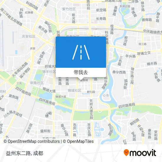 益州东二路地图
