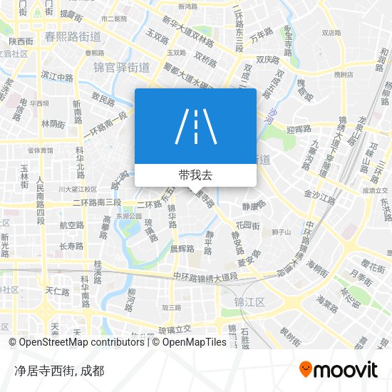 净居寺西街地图