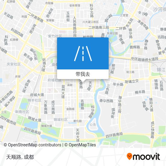 天顺路地图