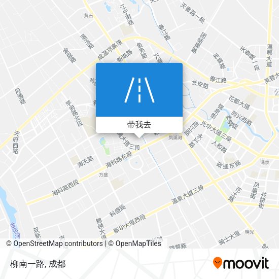 柳南一路地图