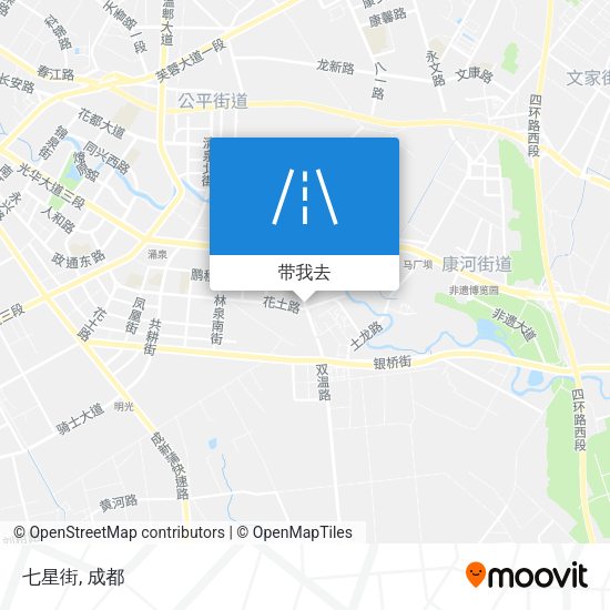 七星街地图