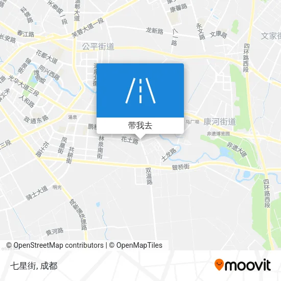 七星街地图