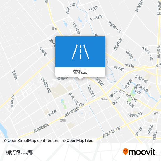 柳河路地图