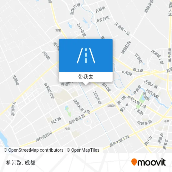 柳河路地图