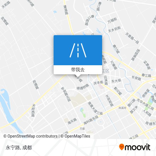 永宁路地图