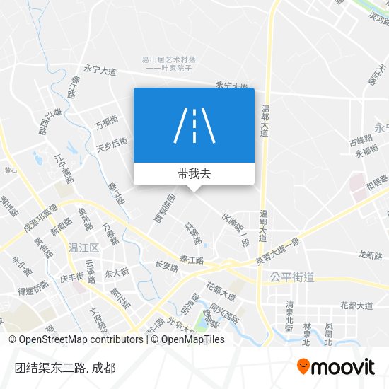 团结渠东二路地图