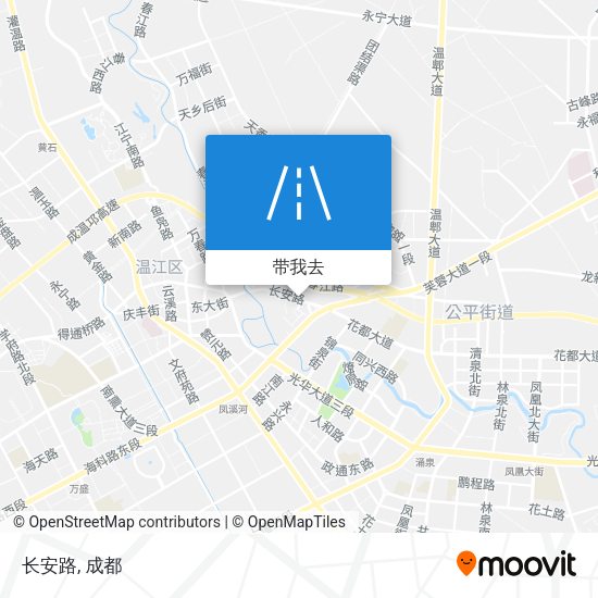 长安路地图