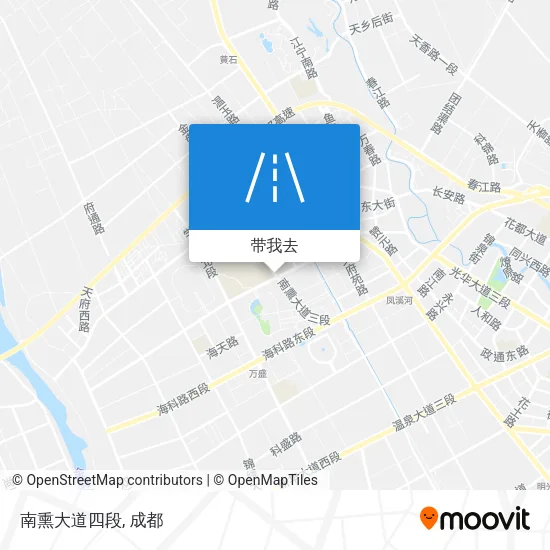南熏大道四段地图