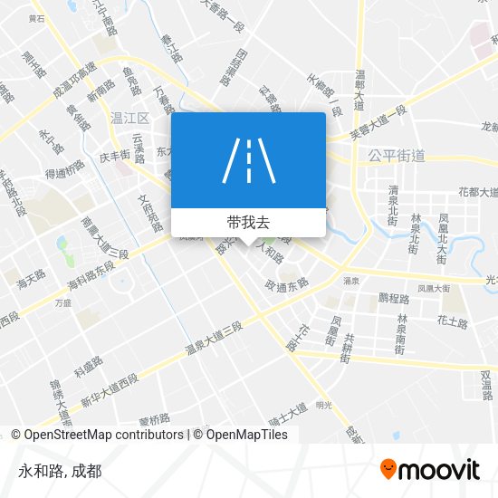 永和路地图