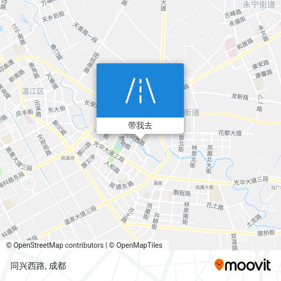 同兴西路地图