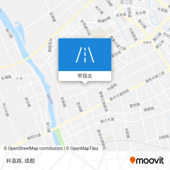 科嘉路地图
