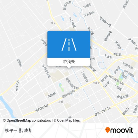 柳平三巷地图