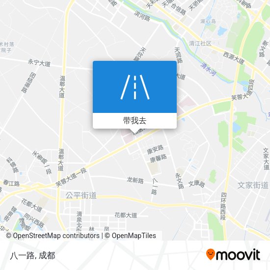 八一路地图