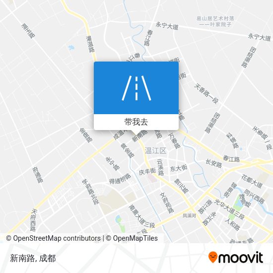 新南路地图