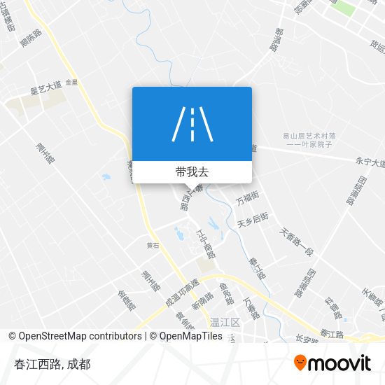 春江西路地图
