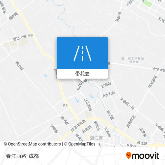 春江西路地图
