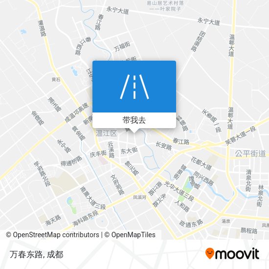 万春东路地图