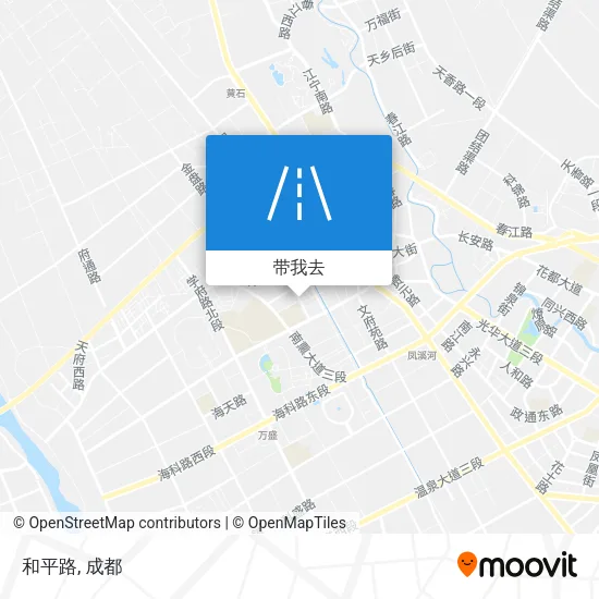 和平路地图