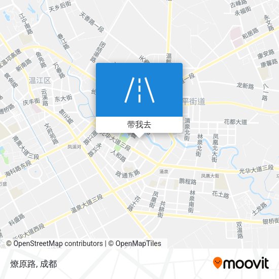 燎原路地图