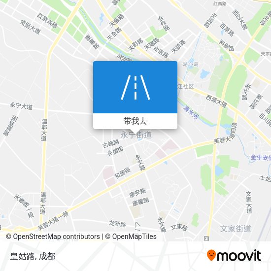 皇姑路地图