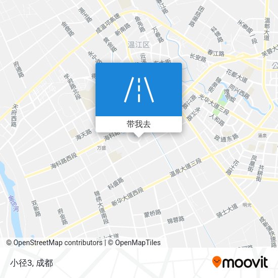 小径3地图