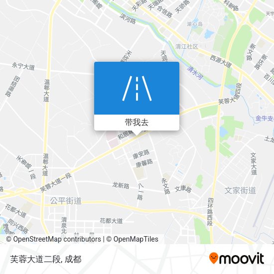 芙蓉大道二段地图