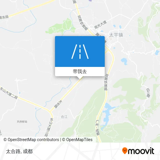 太合路地图